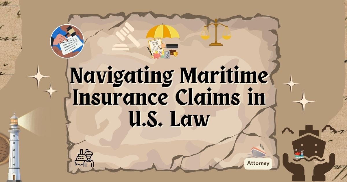 Navigating Maritime Insurance Claims in U.S. Law