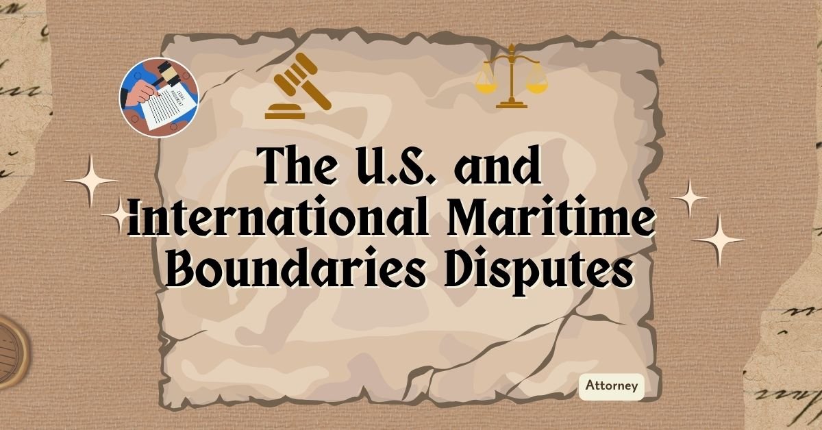 The U.S. and International Maritime Boundaries Disputes